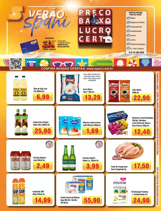 Catálogo Spani Atacadista em Bauru | Jornal de Ofertas Verao SP 13 a 19 01 | 2026-01-13T00:00:00.000Z - 2026-01-19T00:00:00.000Z