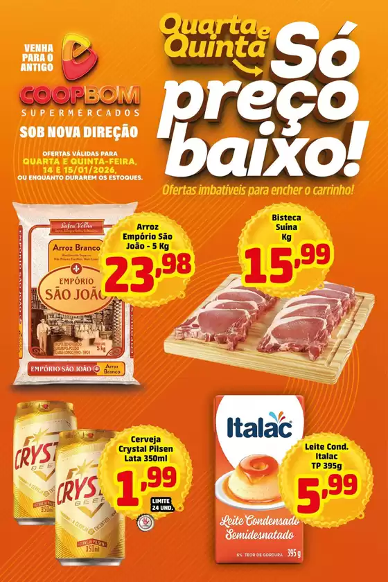 Catálogo CoopBom | QUARTA E QUINTA DO PREÇO BAIXO | 2026-01-14T00:00:00.000Z - 2026-01-15T00:00:00.000Z