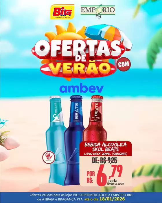 Catálogo Big Supermercados em Vila Velha | Ofertas de Verão | 2026-01-14T00:00:00.000Z - 2026-01-18T00:00:00.000Z