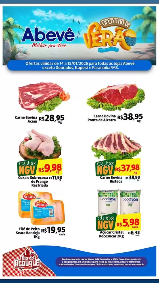 Catálogo Abevê Supermercados em Vila Velha | Abevê Melhor Pra Você | 2026-01-14T00:00:00.000Z - 2026-01-15T00:00:00.000Z