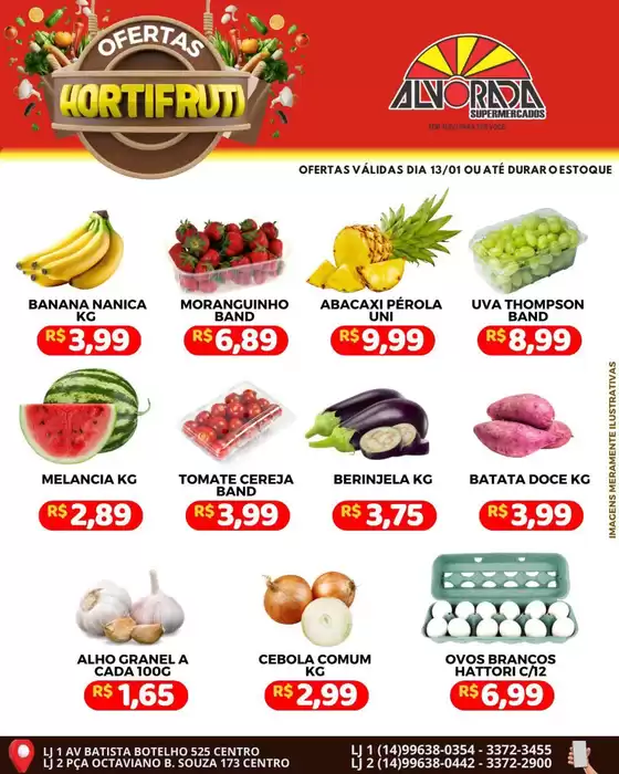 Catálogo Alvorada Supermercados em Vila Velha | Encarte Alvorada Supermercados | 2026-01-14T00:00:00.000Z - 2026-01-14T00:00:00.000Z