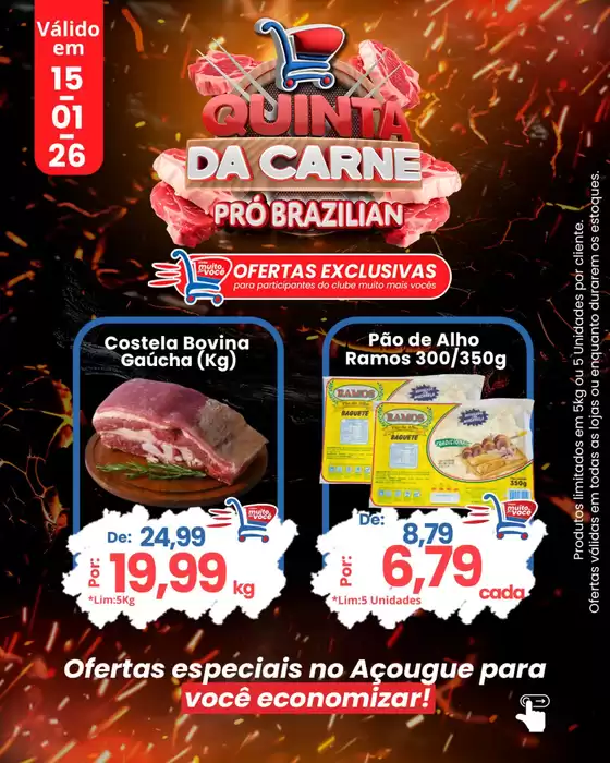 Catálogo Supermercados Pró Brazilian | Quinta Da Carne | 2026-01-15T00:00:00.000Z - 2026-01-15T00:00:00.000Z