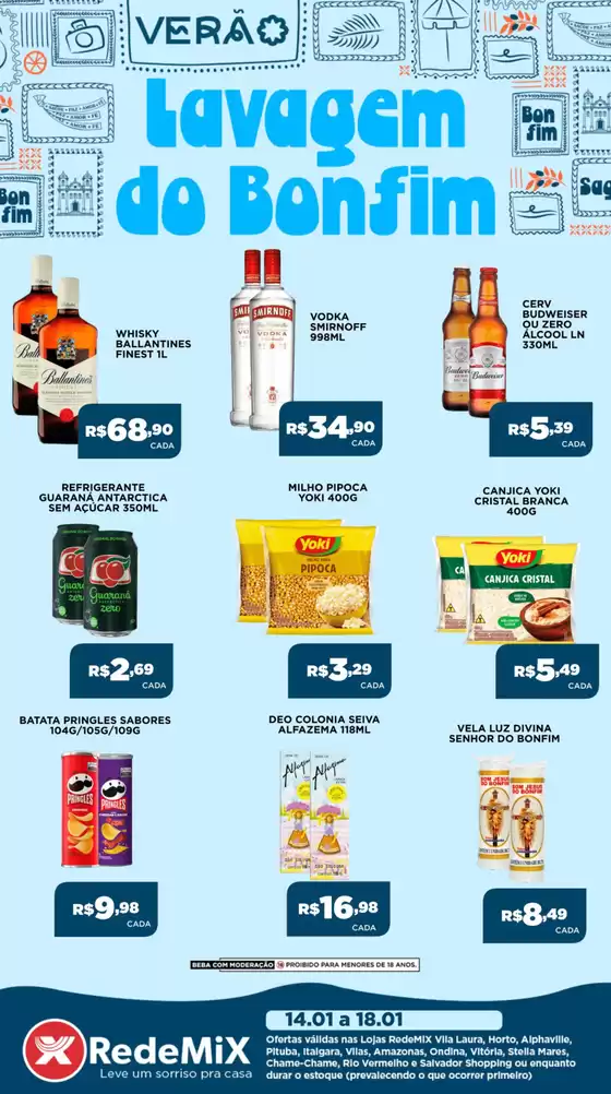 Catálogo Rede Mix | Lavagem do Bonfim | 2026-01-15T00:00:00.000Z - 2026-01-18T00:00:00.000Z