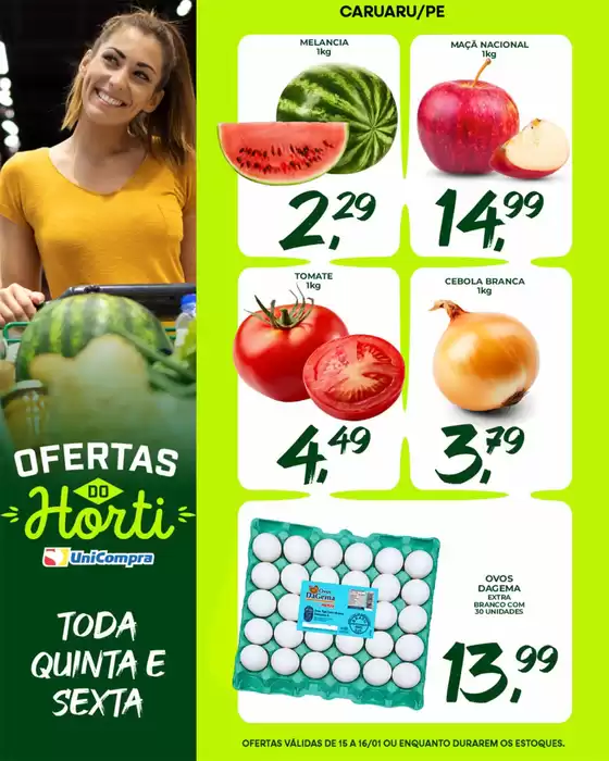 Catálogo Unicompra | Ofertas Do Horti  | 2026-01-15T00:00:00.000Z - 2026-01-16T00:00:00.000Z