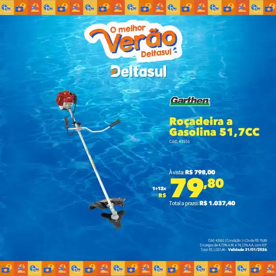 Catálogo Deltasul em São Paulo | Melhores ofertas para todos os clientes | 2026-01-15T00:00:00.000Z - 2026-01-31T00:00:00.000Z