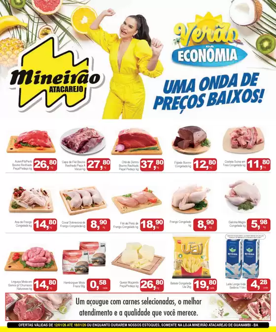 Catálogo Mineirão Atacarejo em Rio Claro | MINEIRAO ATACAREJO GUANAMBI 12.01 A 18.01 | 2026-01-12T00:00:00.000Z - 2026-01-18T00:00:00.000Z