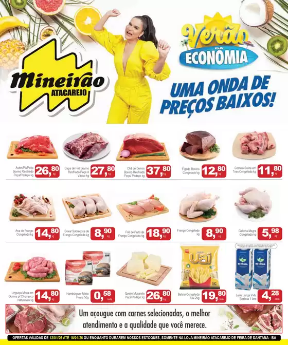 Catálogo Mineirão Atacarejo em Rio Claro | MINEIRAO ATACAREJO FEIRA DE SANTANA 12.01 A 18.01 | 2026-01-12T00:00:00.000Z - 2026-01-18T00:00:00.000Z