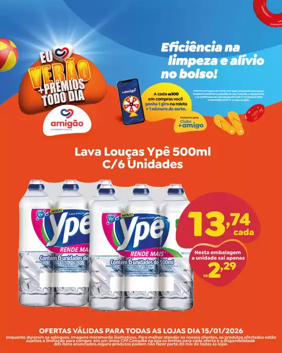 Catálogo Amigão Supermercados em São Paulo | Verão | 2026-01-15T00:00:00.000Z - 2026-01-15T00:00:00.000Z