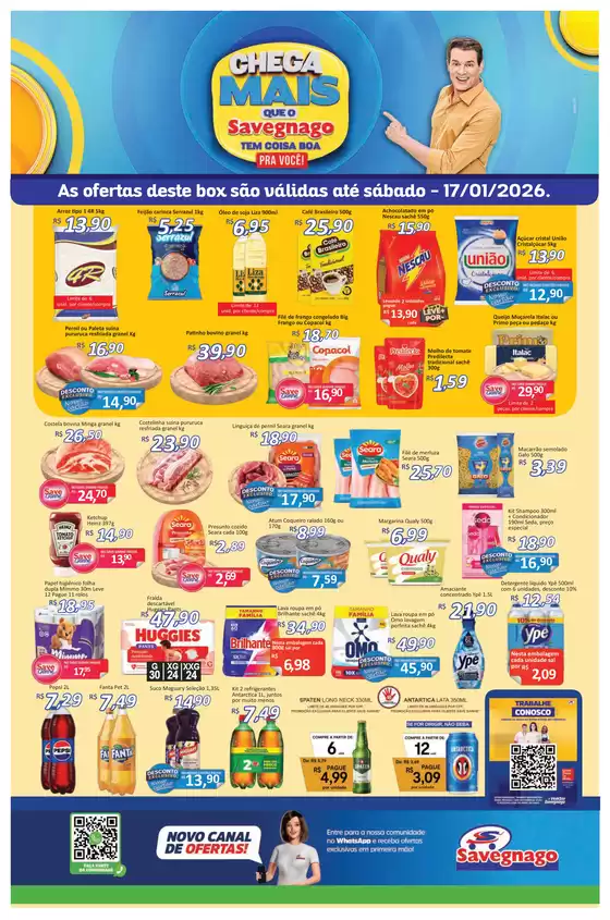 Catálogo Supermercado Savegnago em Ribeirão Preto | ofertas Savegnago Jardinópolis | 2026-01-15T00:00:00.000Z - 2026-01-17T00:00:00.000Z
