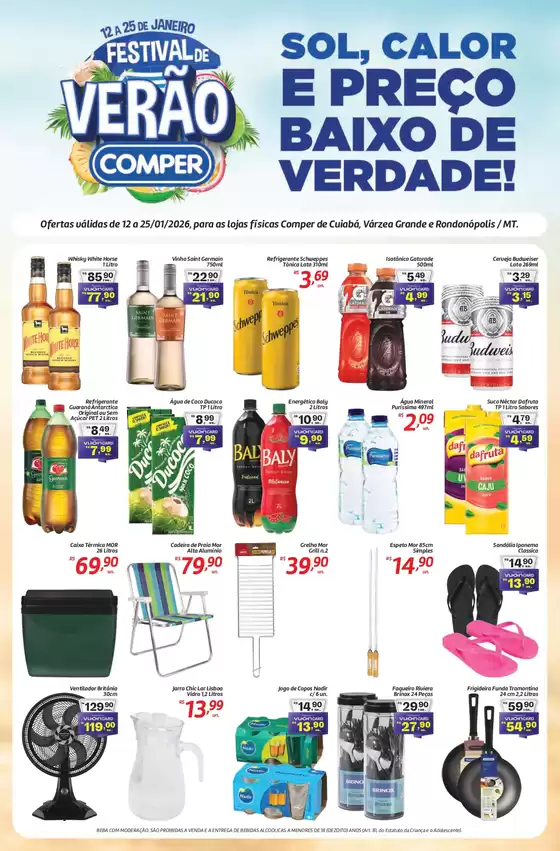 Catálogo Comper em Guaratuba | Ofertas para caçadores de pechinchas | 2026-01-12T00:00:00.000Z - 2026-01-25T00:00:00.000Z