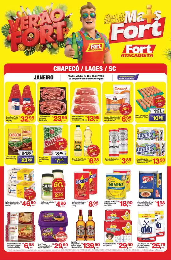 Catálogo Fort Atacadista | SC Fort Fim de Semana 16 a 18 JAN 26 Oeste | 2026-01-16T00:00:00.000Z - 2026-01-18T00:00:00.000Z