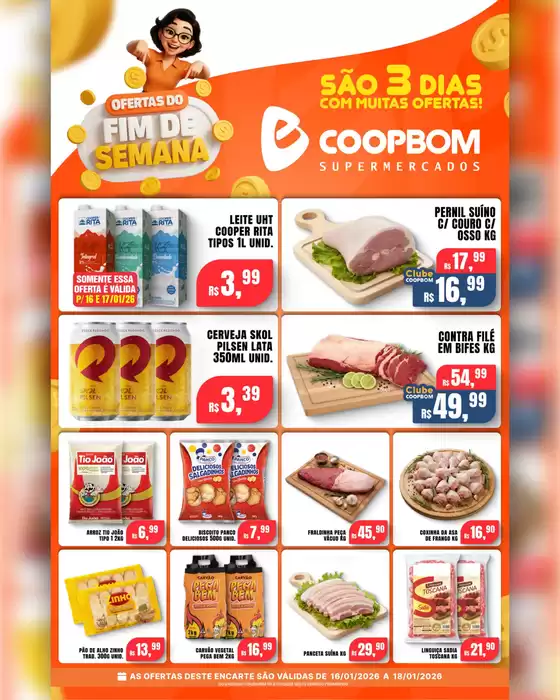 Catálogo CoopBom | Ofertas Do Fim De Semana | 2026-01-16T00:00:00.000Z - 2026-01-18T00:00:00.000Z