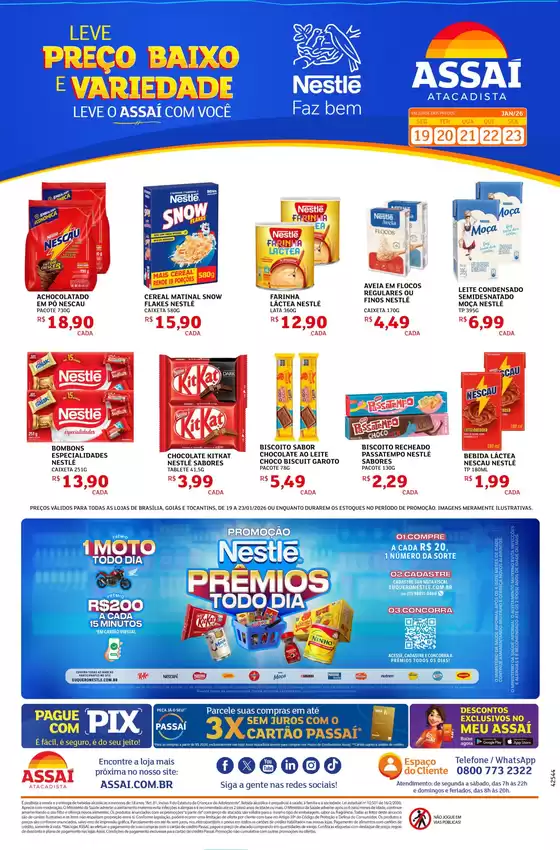 Catálogo Assaí Atacadista | Ofertas especiais atraentes para todos | 2026-01-19T00:00:00.000Z - 2026-01-23T00:00:00.000Z