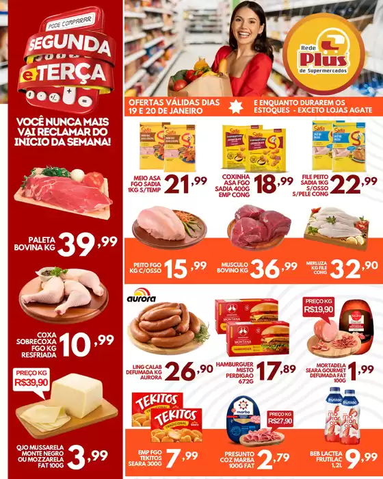 Catálogo Rede Plus Supermercados em Blumenau | Jornal de ofertas | 2026-01-19T00:00:00.000Z - 2026-01-20T00:00:00.000Z