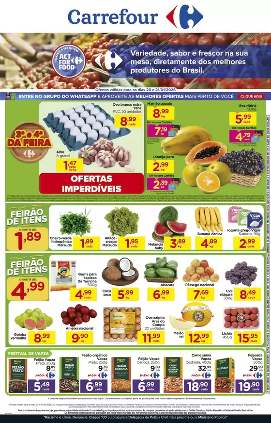 Catálogo Carrefour em Nova Iguaçu | FEIRA | 2026-01-20T00:00:00.000Z - 2026-01-21T00:00:00.000Z