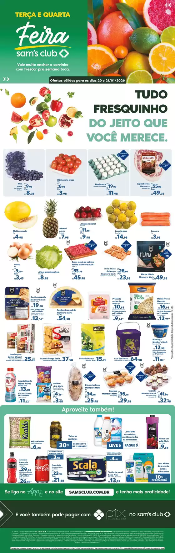 Catálogo Sam's Club | Economize agora com nossas ofertas | 2026-01-20T00:00:00.000Z - 2026-01-21T00:00:00.000Z