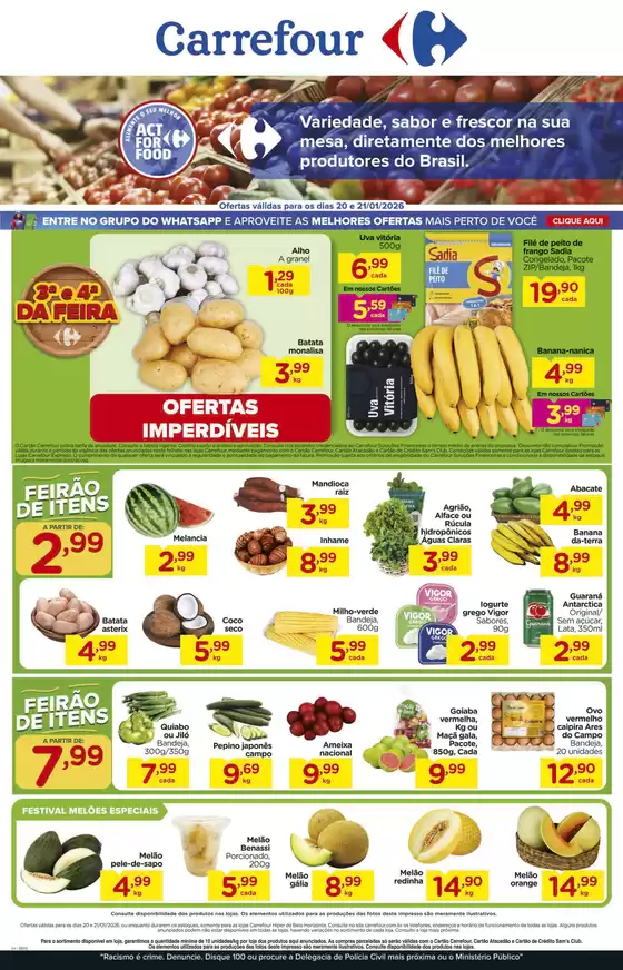 Catálogo Carrefour em Nova Iguaçu | Ótima oferta para todos os clientes | 2026-01-20T00:00:00.000Z - 2026-01-21T00:00:00.000Z