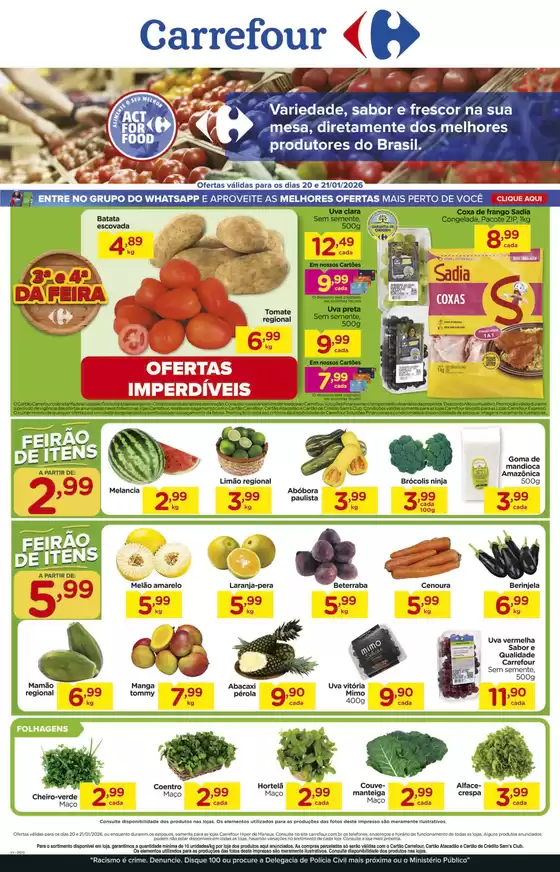 Catálogo Carrefour em Nova Iguaçu | Novas ofertas para descobrir | 2026-01-20T00:00:00.000Z - 2026-01-21T00:00:00.000Z