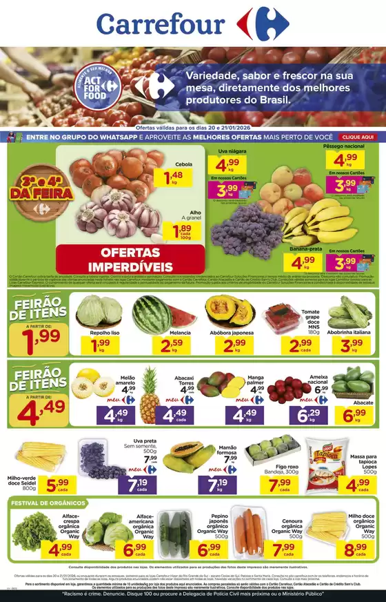 Catálogo Carrefour em Nova Iguaçu | Ofertas exclusivas e pechinchas | 2026-01-20T00:00:00.000Z - 2026-01-21T00:00:00.000Z