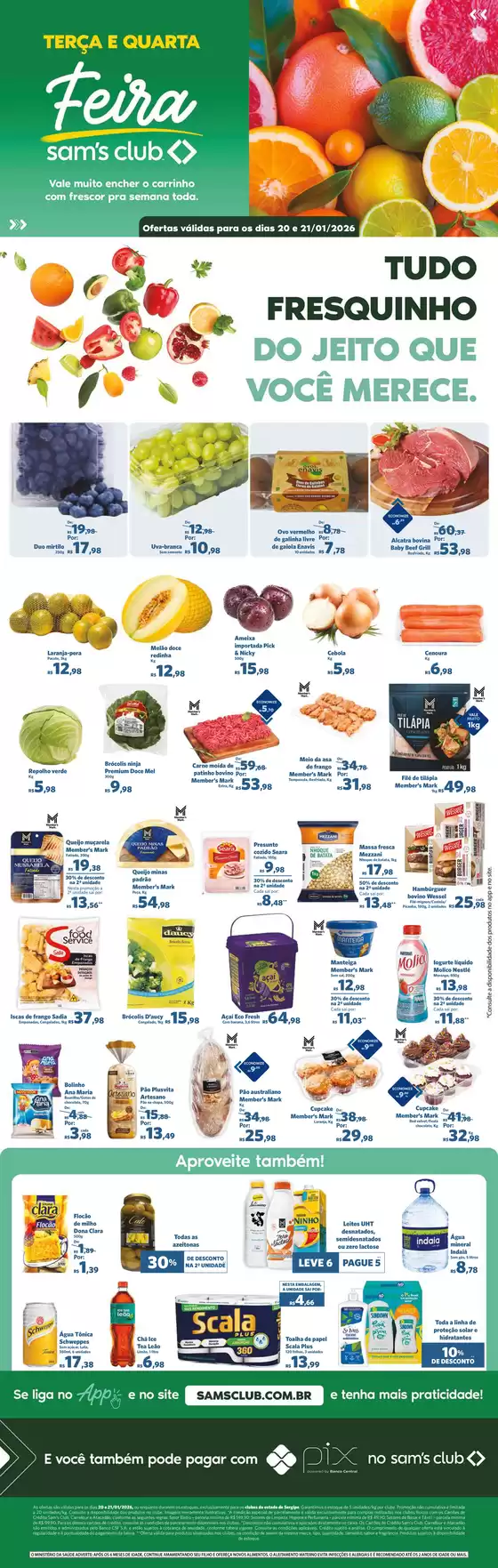 Catálogo Sam's Club em Nova Iguaçu | Melhores ofertas para todos os clientes | 2026-01-20T00:00:00.000Z - 2026-01-21T00:00:00.000Z