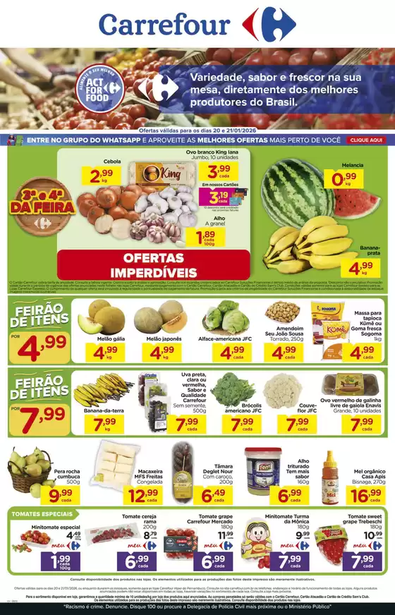 Catálogo Carrefour em Araras | Ampla seleção de ofertas | 2026-01-20T00:00:00.000Z - 2026-01-21T00:00:00.000Z