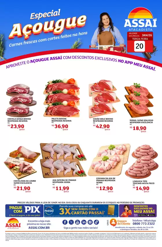 Catálogo Assaí Atacadista em Araras | Ofertas para caçadores de pechinchas | 2026-01-20T00:00:00.000Z - 2026-01-20T00:00:00.000Z
