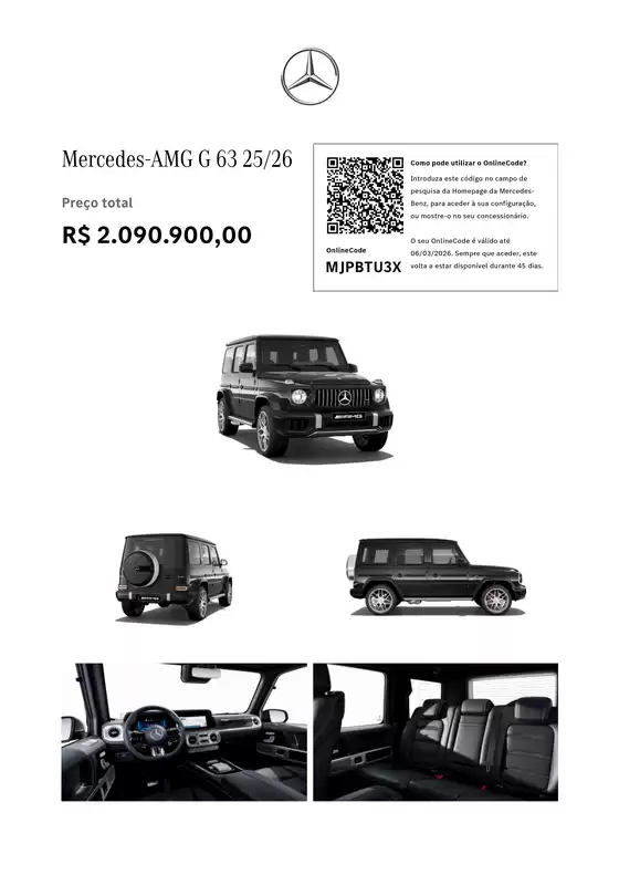 Catálogo Mercedes-Benz | Mercedes-AMG G 63 25/26 | 2026-01-20T00:00:00.000Z - 2026-12-31T00:00:00.000Z