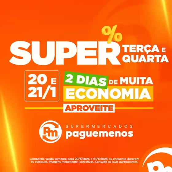 Catálogo Supermercados Pague Menos em Osasco | Encarte Supermercados Pague Menos | 2026-01-20T00:00:00.000Z - 2026-01-21T00:00:00.000Z