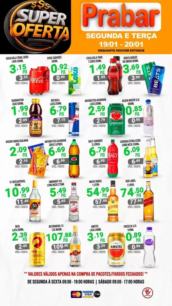 Catálogo Prabar Bebidas | Segunda E Terça | 2026-01-20T00:00:00.000Z - 2026-01-20T00:00:00.000Z