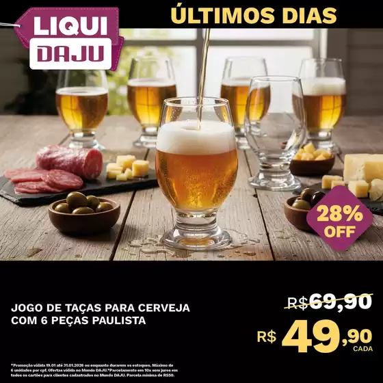 Catálogo Daju | Melhores ofertas para compradores econômicos | 2026-01-19T00:00:00.000Z - 2026-01-31T00:00:00.000Z