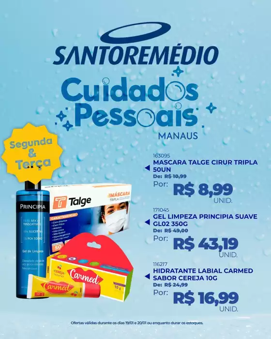 Catálogo Drogarias Santo Remédio em Pinhais | Encarte Drogarias Santo Remedio | 2026-01-19T00:00:00.000Z - 2026-01-20T00:00:00.000Z