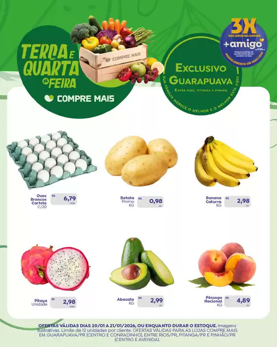 Catálogo Compre Mais em Curitiba | Ótima oferta para todos os clientes | 2026-01-20T00:00:00.000Z - 2026-01-21T00:00:00.000Z