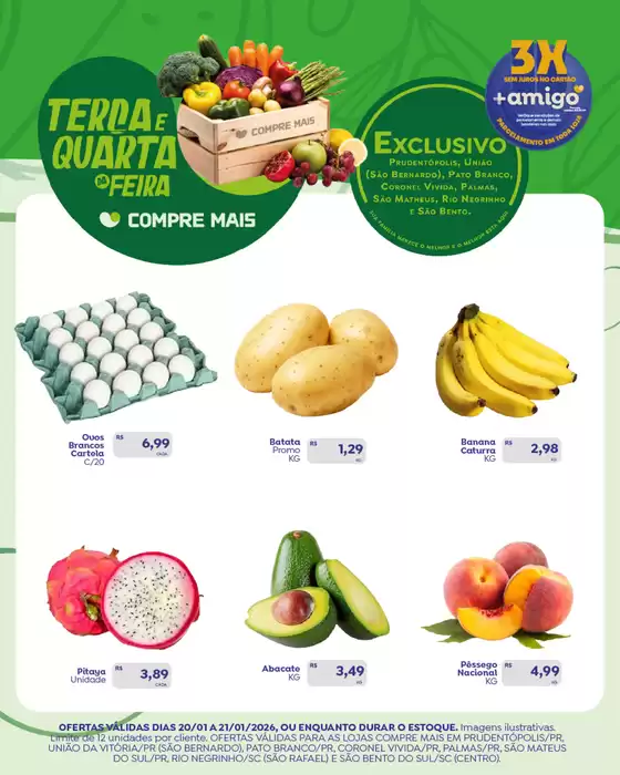 Catálogo Compre Mais em Curitiba | Encarte Compre Mais | 2026-01-20T00:00:00.000Z - 2026-01-21T00:00:00.000Z