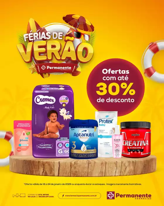 Catálogo Farmácia Permanente em Pinhais | Melhores ofertas para todos os caçadores de pechinchas | 2026-01-18T00:00:00.000Z - 2026-01-24T00:00:00.000Z