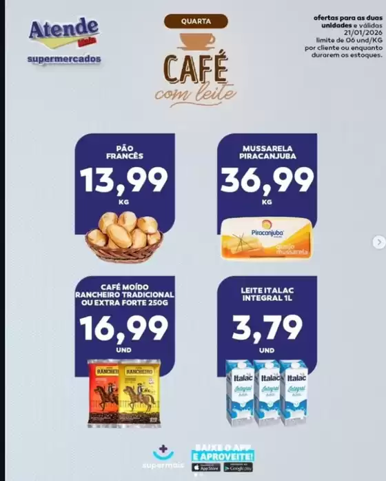 Catálogo Atende Mais em Taubaté | Quarta Café  | 2026-01-21T00:00:00.000Z - 2026-01-21T00:00:00.000Z
