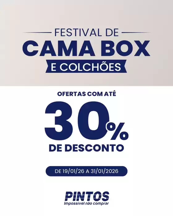 Catálogo Lojas Pintos em Toledo | Ofertas Lojas Pintos | 2026-01-21T00:00:00.000Z - 2026-01-31T00:00:00.000Z