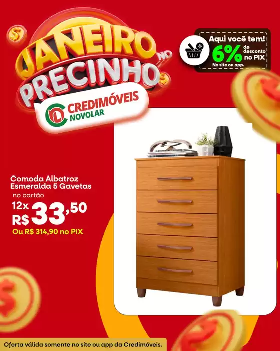 Catálogo Credimoveis Novolar em Toledo | Janeiro Precinho | 2026-01-21T00:00:00.000Z - 2026-01-31T00:00:00.000Z