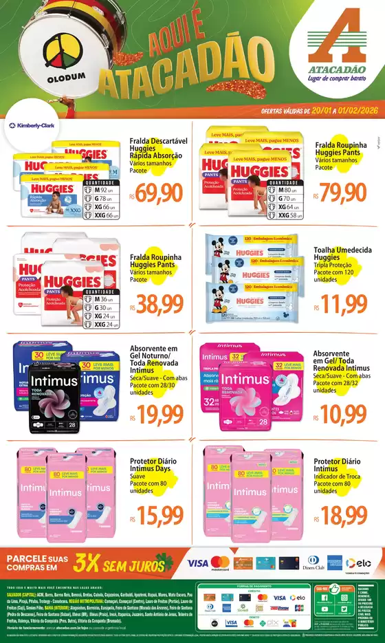 Catálogo Atacadão em Loanda | Atacadão - Higiene Pessoal | 2026-01-20T00:00:00.000Z - 2026-02-01T00:00:00.000Z