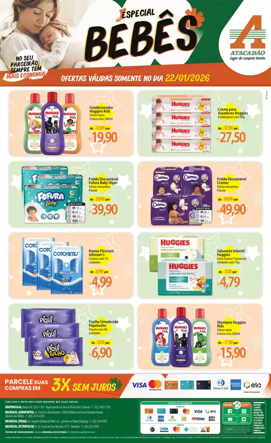 Catálogo Atacadão em São Gonçalo | Atacadão - Bebês | 2026-01-22T00:00:00.000Z - 2026-01-22T00:00:00.000Z