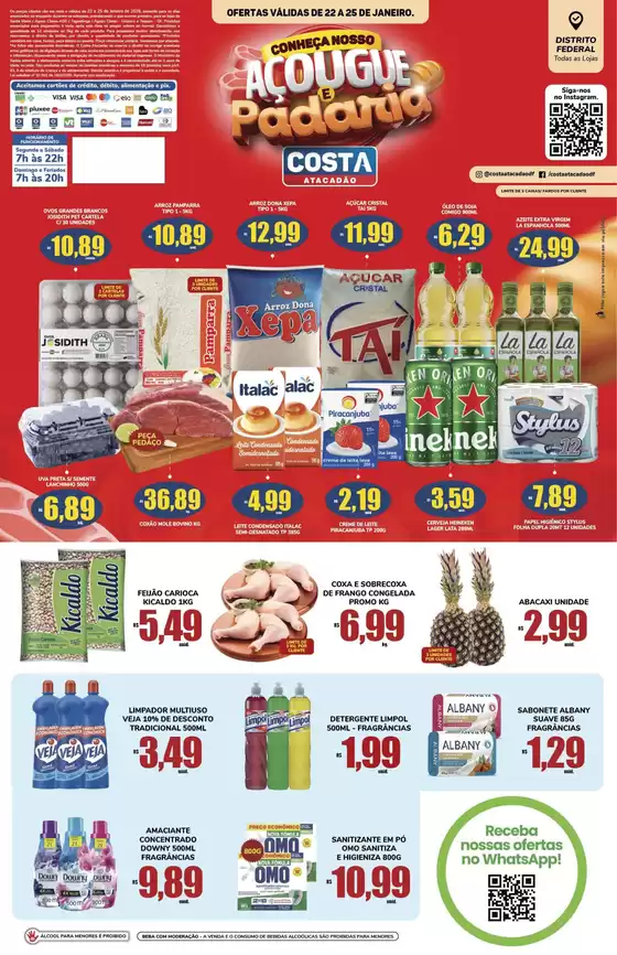 Catálogo Costa Atacadão em Aracruz | Ofertas exclusivas e pechinchas | 2026-01-22T00:00:00.000Z - 2026-01-25T00:00:00.000Z