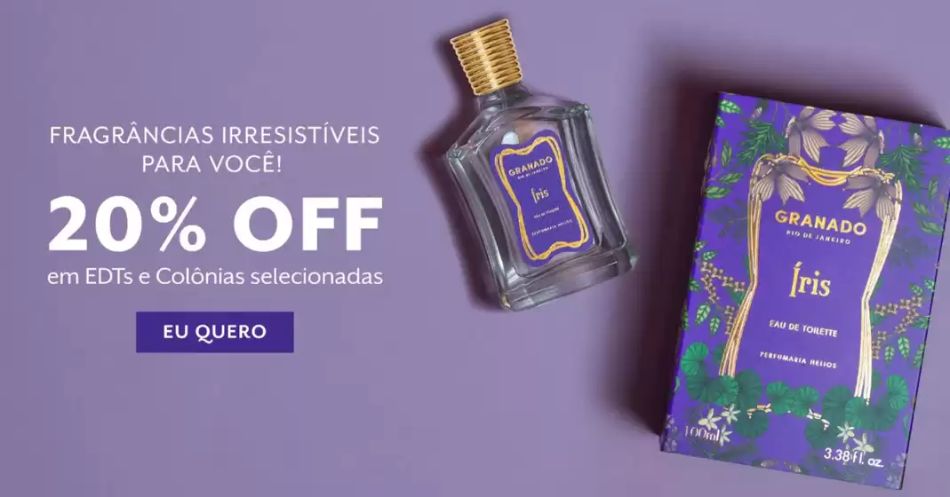 Catálogo Granado em Cachoeira | Granado ofertas ! | 2026-01-23T00:00:00.000Z - 2026-02-01T00:00:00.000Z