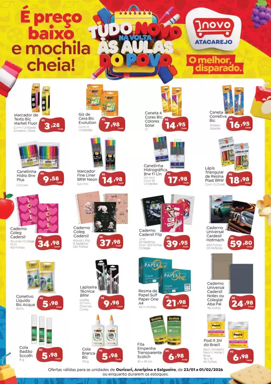 Catálogo Novo Atacarejo em Campinas | Ofertas especiais atraentes para todos | 2026-01-23T00:00:00.000Z - 2026-02-01T00:00:00.000Z
