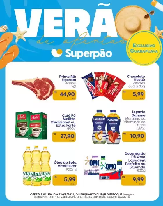 Catálogo Superpão em Cerquilho | Verão | 2026-01-23T00:00:00.000Z - 2026-01-23T00:00:00.000Z