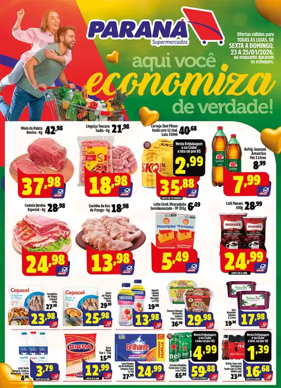 Catálogo Paraná Supermercados | OFERTAS AMERICANA | 2026-01-23T00:00:00.000Z - 2026-01-25T00:00:00.000Z