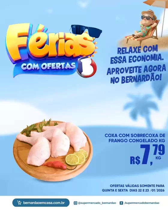 Catálogo Supermercado Bernardão em Guarapari | Feiras Com Ofertas | 2026-01-23T00:00:00.000Z - 2026-01-23T00:00:00.000Z