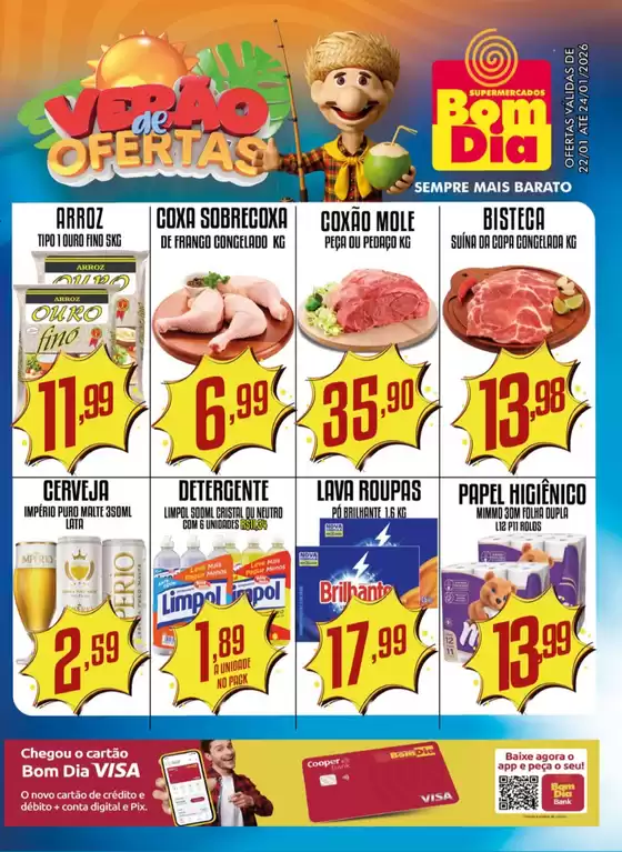 Catálogo Supermercados Bom Dia em Guarapari | Verão De Ofertas | 2026-01-23T00:00:00.000Z - 2026-01-24T00:00:00.000Z