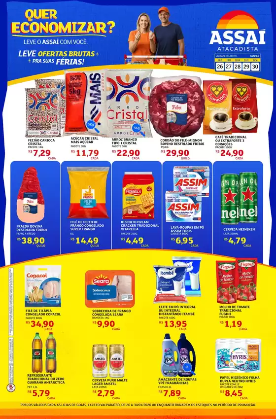 Catálogo Assaí Atacadista em Santa Cruz do Sul | Novas ofertas para descobrir | 2026-01-26T00:00:00.000Z - 2026-01-30T00:00:00.000Z