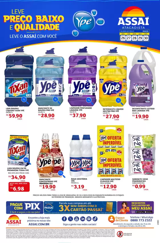 Catálogo Assaí Atacadista em Santa Cruz do Sul | Ofertas e promoções atuais | 2026-01-26T00:00:00.000Z - 2026-01-30T00:00:00.000Z