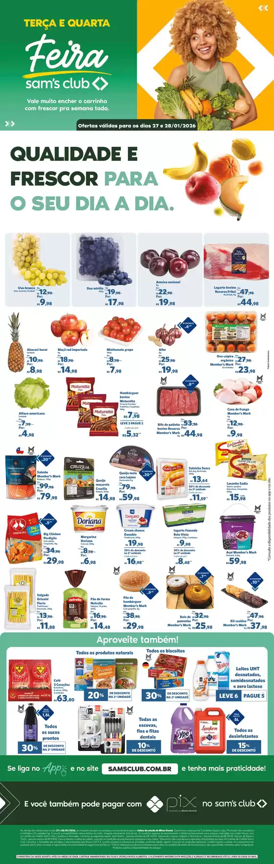 Catálogo Sam's Club | Ampla seleção de ofertas | 2026-01-27T00:00:00.000Z - 2026-01-28T00:00:00.000Z