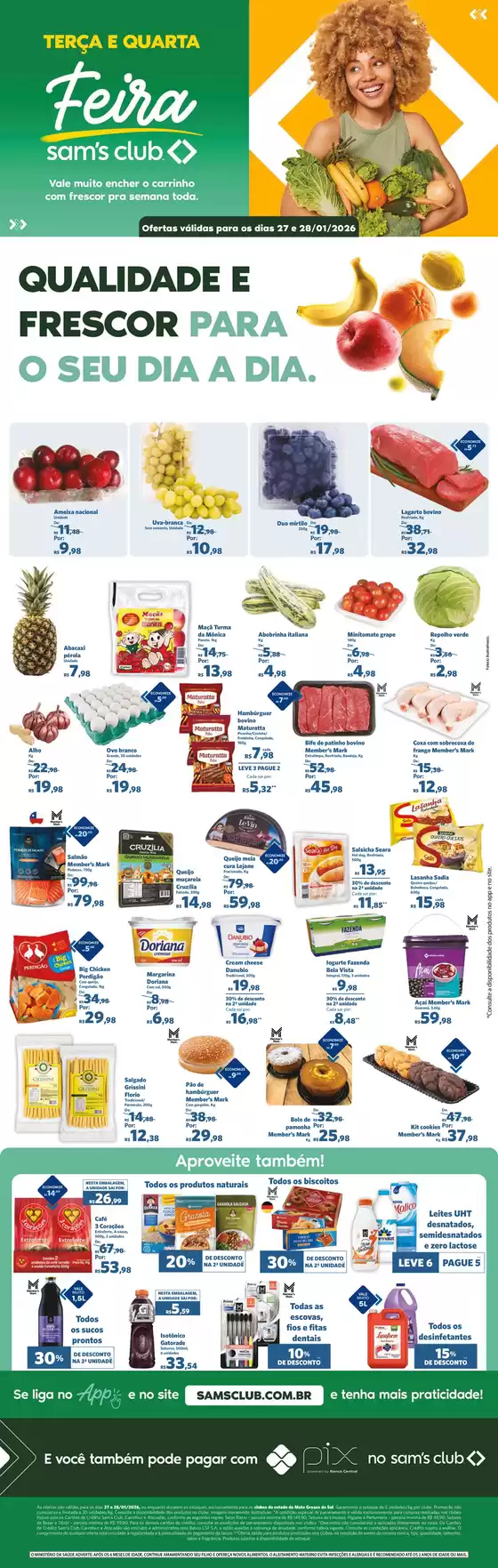 Catálogo Sam's Club | Novas ofertas para descobrir | 2026-01-27T00:00:00.000Z - 2026-01-28T00:00:00.000Z